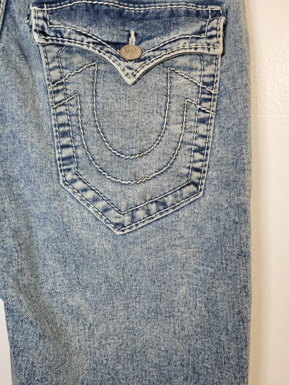 True Religion Geno Relaxed Slim Jeans Size W 33